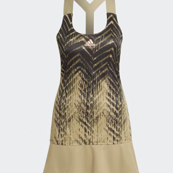 Adidas, Army green Tennis Dress, size small - Picture 1 of 3